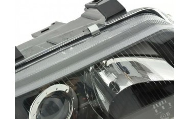 Headlights Audi A4 type B5 95 99 black