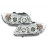 Headlight set BMW 3 series type E90 E91 05 08 chrome