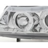 Headlight set BMW 3 series type E90 E91 05 08 chrome