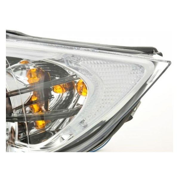 Headlight set BMW 3 series type E90 E91 05 08 chrome