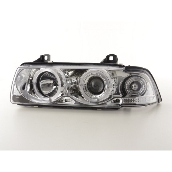 Headlight set BMW 3 series Coupe type E36 92 98 chrome