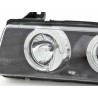 Headlight set BMW 3 Series Coupe type E36 92 98 black