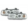 Headlight set BMW 3 series Limo type E36 92 98 chrome