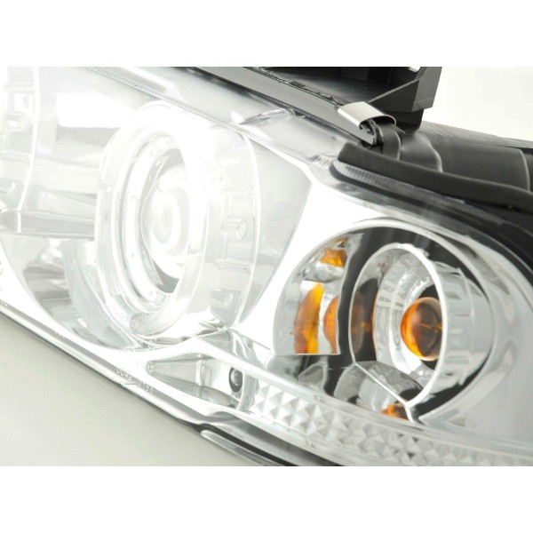 Headlight set BMW 3 series Limo type E36 92 98 chrome