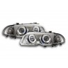 Headlight set BMW 3er Limo type E46 98 01 chrome