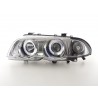 Headlight set BMW 3er Limo type E46 98 01 chrome