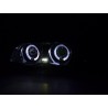 Headlight set BMW 3er Limo type E46 98 01 chrome
