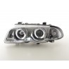Headlight set BMW 3er Limo type E46 98 01 chrome