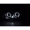 Headlight set BMW 3er Limo type E46 98 01 chrome