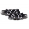 Headlight BMW 7 series type E38 99 02 black