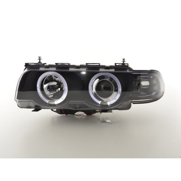 Headlight BMW 7 series type E38 99 02 black