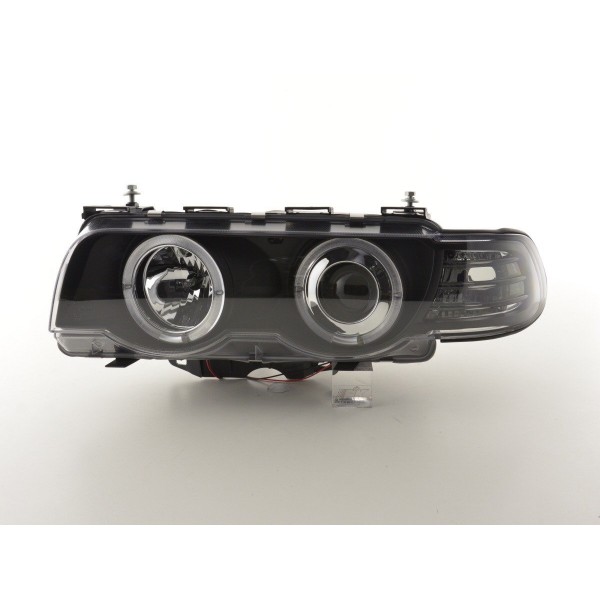 Headlight BMW 7 series type E38 99 02 black