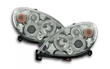 Headlight set Citroen Xsara type N7 00 05 chrome