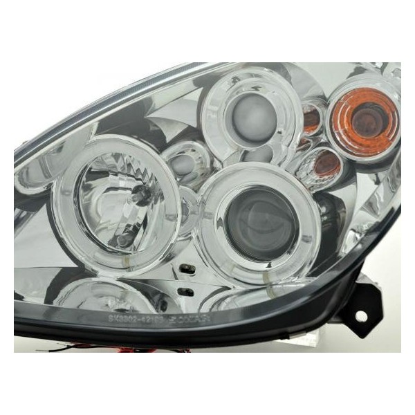 Headlight set Citroen Xsara type N7 00 05 chrome