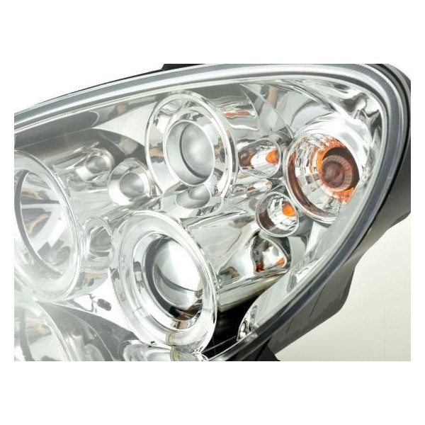 Headlight set Citroen Xsara type N7 00 05 chrome