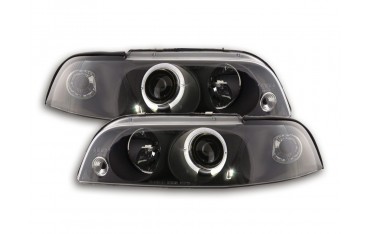 Headlight set Fiat Punto 1 type 176 93 98 black