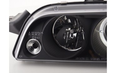 Headlight set Fiat Punto 1 type 176 93 98 black