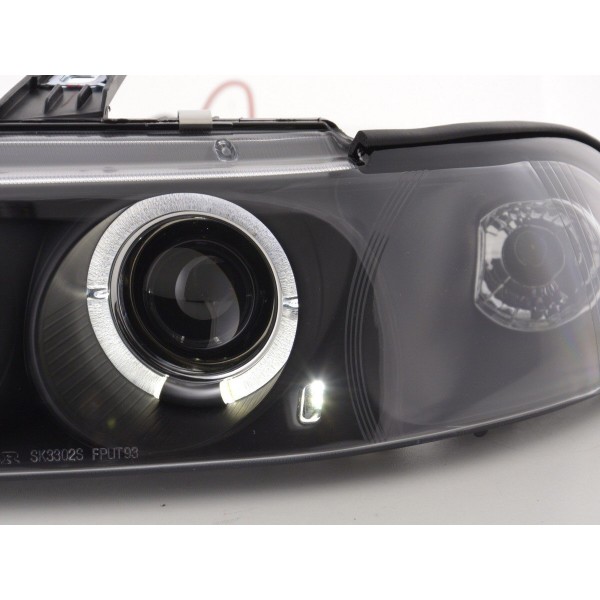 Headlight set Fiat Punto 1 type 176 93 98 black