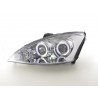 Headlight set Ford Focus 00 04 chrome