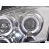 Headlight set Ford Focus 00 04 chrome