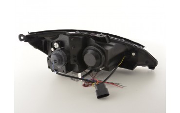 Headlight set Ford Focus 00 04 chrome