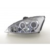 Headlight set Ford Focus 98 01 chrome