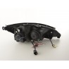 Headlight set Ford Focus 98 01 black