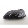 Headlight set Honda Civic Coupe Civic 4 door 99 00 black
