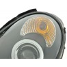 Headlight set Mercedes C Class type W203 00 07 black