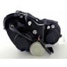 Headlight set Mercedes C Class type W203 00 07 black for right hand drive