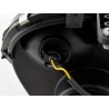 Headlight set Mercedes C Class type W203 00 07 black for right hand drive