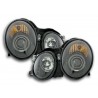 Headlight set Mercedes CLK type W208 98 02 black