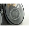 Headlight set Mercedes CLK type W208 98 02 black
