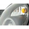 Headlight set Mercedes CLK type W208 98 02 black