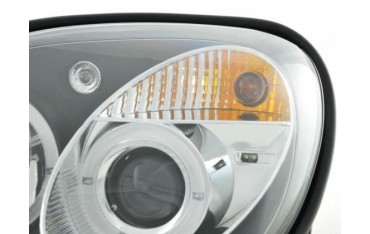 Headlight set Mercedes SLK type R170 96 02 black