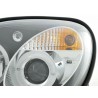 Headlight set Mercedes SLK type R170 96 02 black