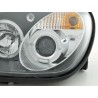 Headlight set Mercedes SLK type R170 96 02 black