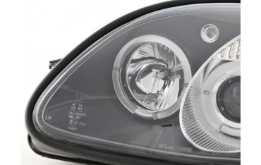 Headlight set Mercedes SLK type R170 96 02 black