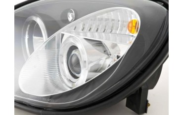 Headlight set Mercedes SLK type R170 96 02 black