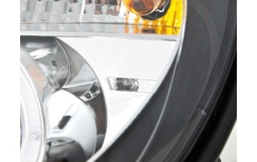 Headlight set Mercedes SLK type R170 96 02 black