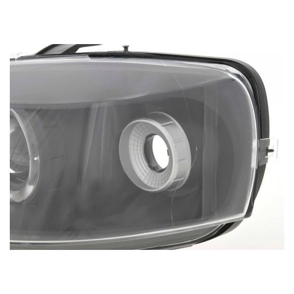 Headlight set Opel Astra G 98 03 black