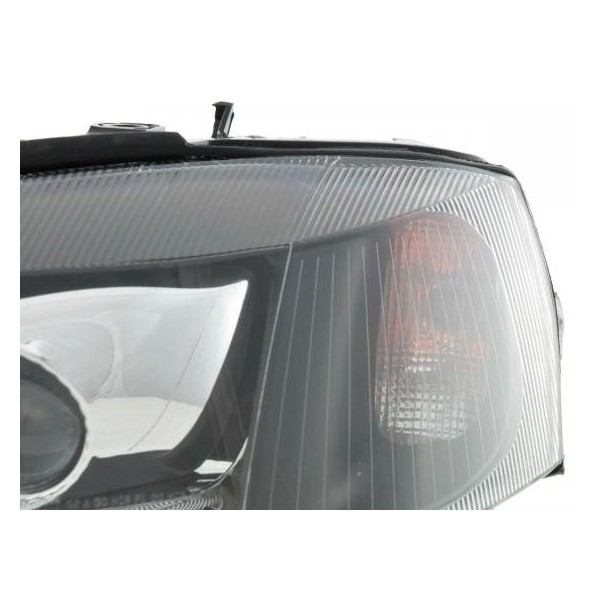 Headlights Opel Astra G 98 03 black
