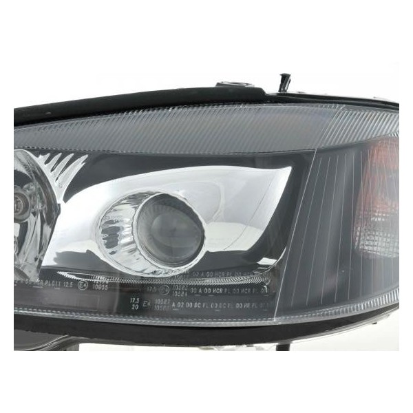 Headlights Opel Astra G 98 03 black
