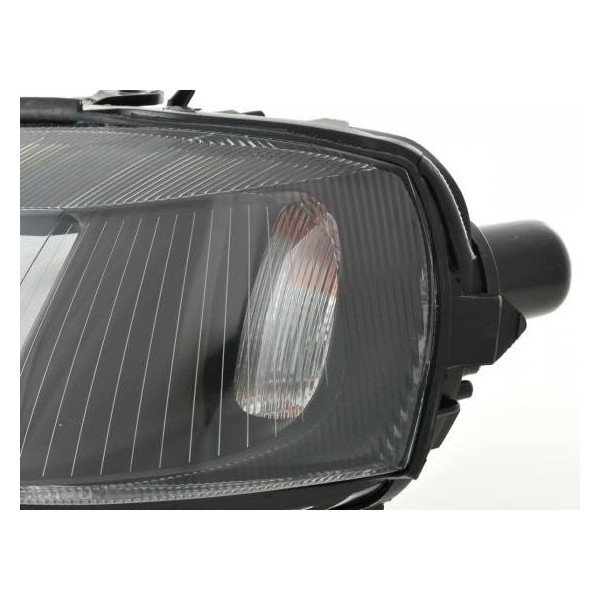 Headlights Opel Astra G 98 03 black