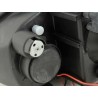 Headlight set Opel Corsa B 94 00 black