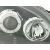 Headlight set Opel Corsa B 94 00 black