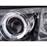 Headlight set Opel Vectra B Yr 99 02 chrome