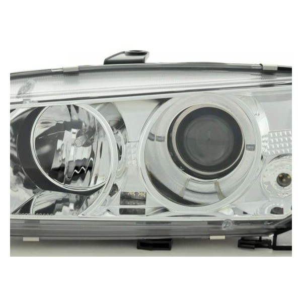 Headlight set Peugeot 306 93 96 chrome