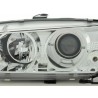 Headlight set Peugeot 306 93 96 chrome