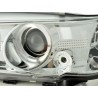 Headlight set Peugeot 306 93 96 chrome